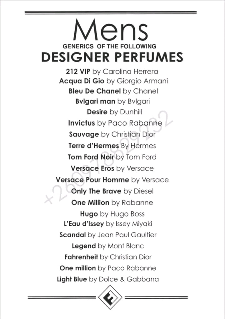 Fine Fragrance Perfumes