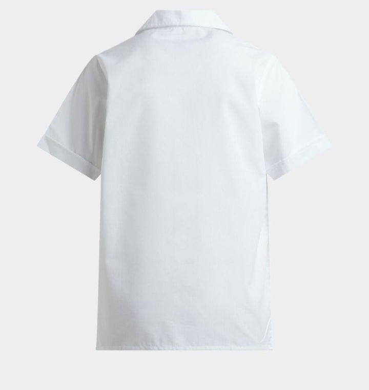 Kids white School Shirt